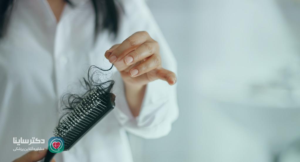 دلایل ریزش مو در زنان