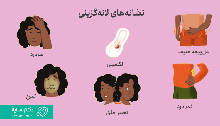 علائم خونریزی لانه گزینی