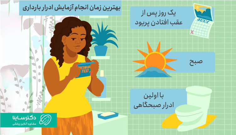 بهترین زمان برای انجام آزمایش ادرار بارداری