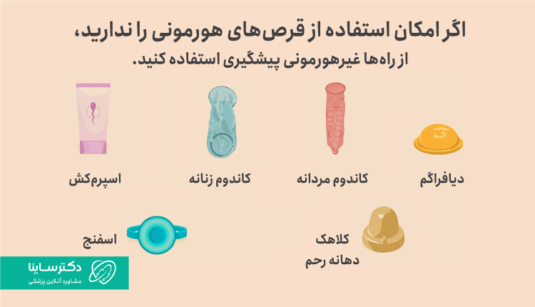 روشهای جایگزین برای قرص ضدبارداری