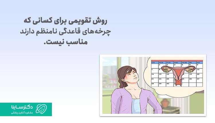 اندازه گیری چرخه قاعدگی برای جلوگیری از بارداری به شیوه طبیعی