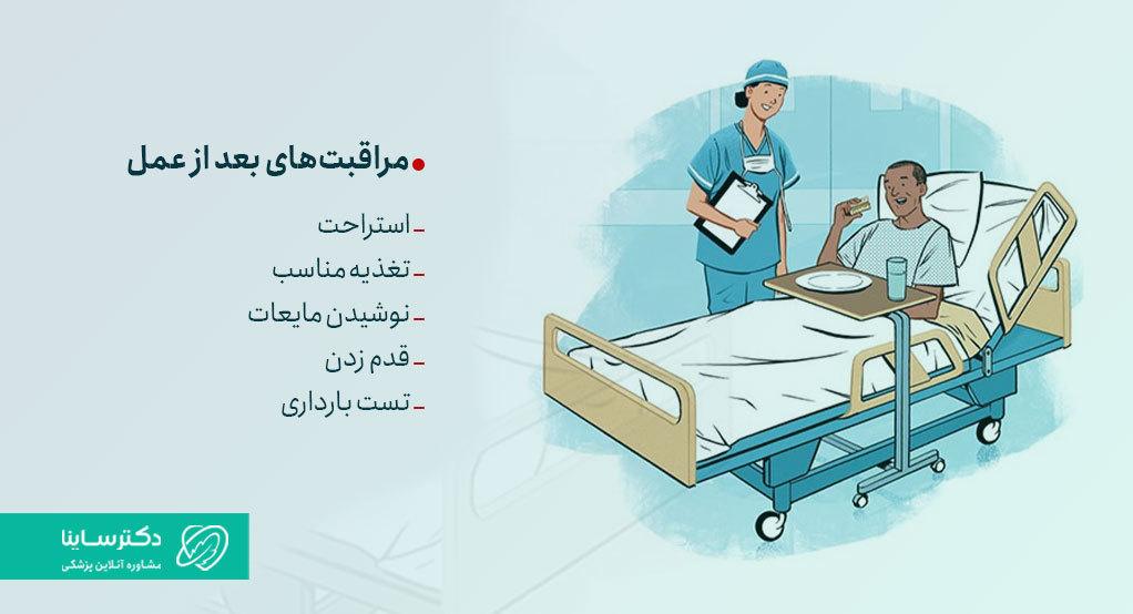 مراقبتهای بعد از عمل وازکتومی