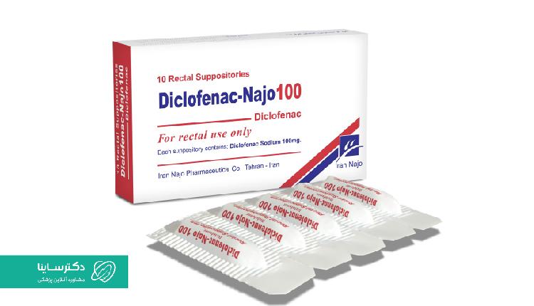 شیاف دیکلوفناک برای انواع درد خفیف تا شدید استفاده میشود.