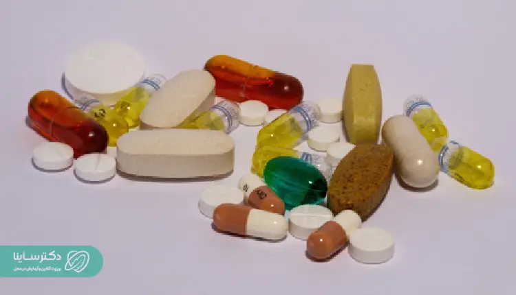 A variety of multivitamins and supplements that may be recommended to support patients with abnormal MCH test results
