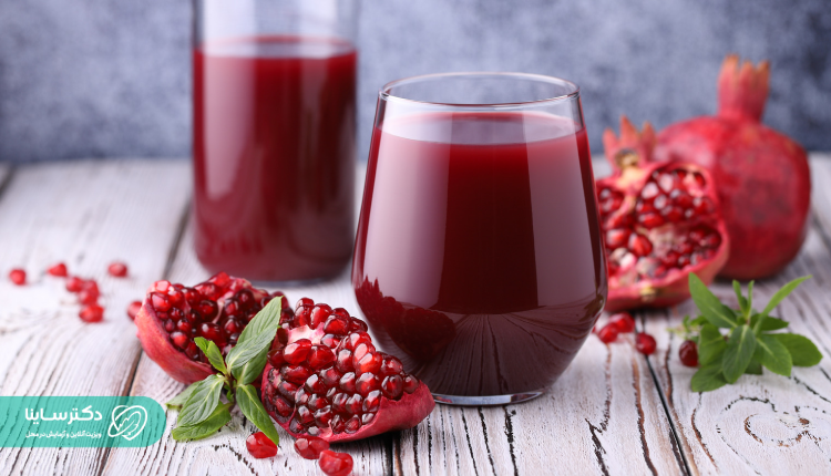 آب انار برای دفع سنګ کلیه
