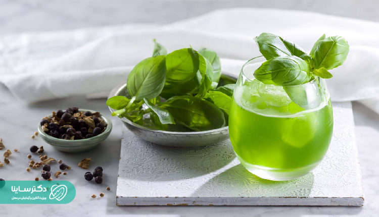 آب ریحان برای دفع سنګ کلیه