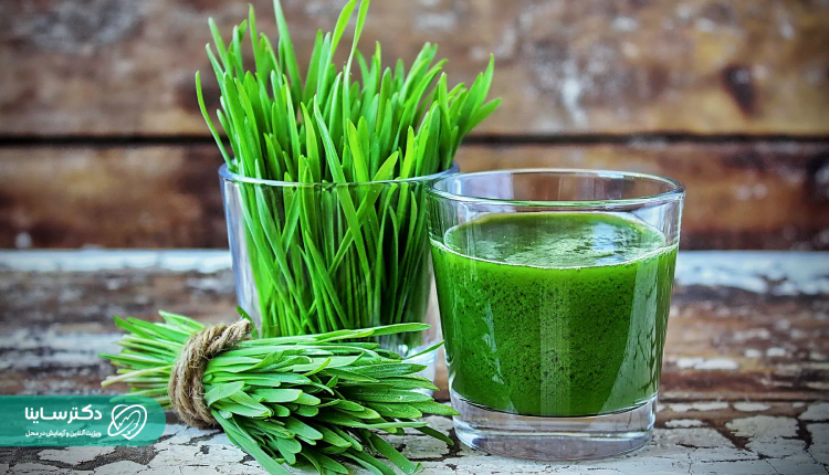 آب سبزه ګندم برای دفع سنګ کلیه