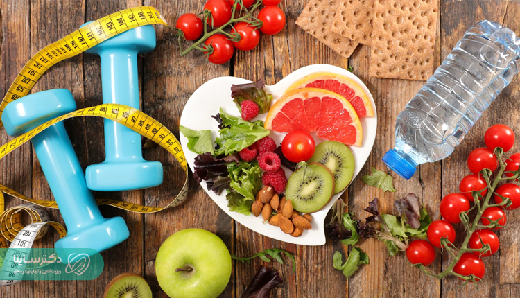اهمیت رژیم غذایی سالم و ورزش منظم در کنار آمپول لاغری