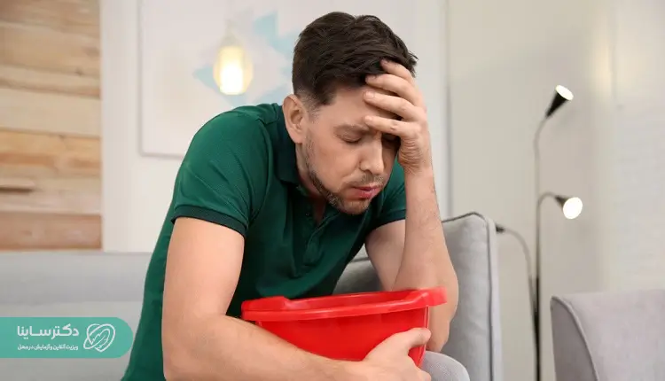 حالت تهوع یکی از عوارض خفیف آمپول ساکسندا است.