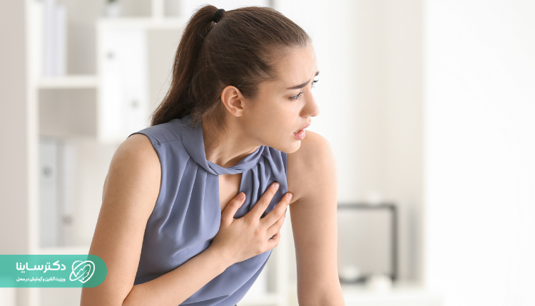 احساس خفگی از علائم سکته قلبی