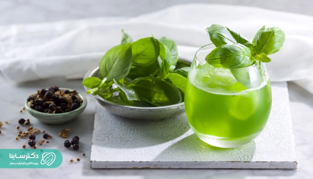 آب ریحان برای دفع سنگ کلیه