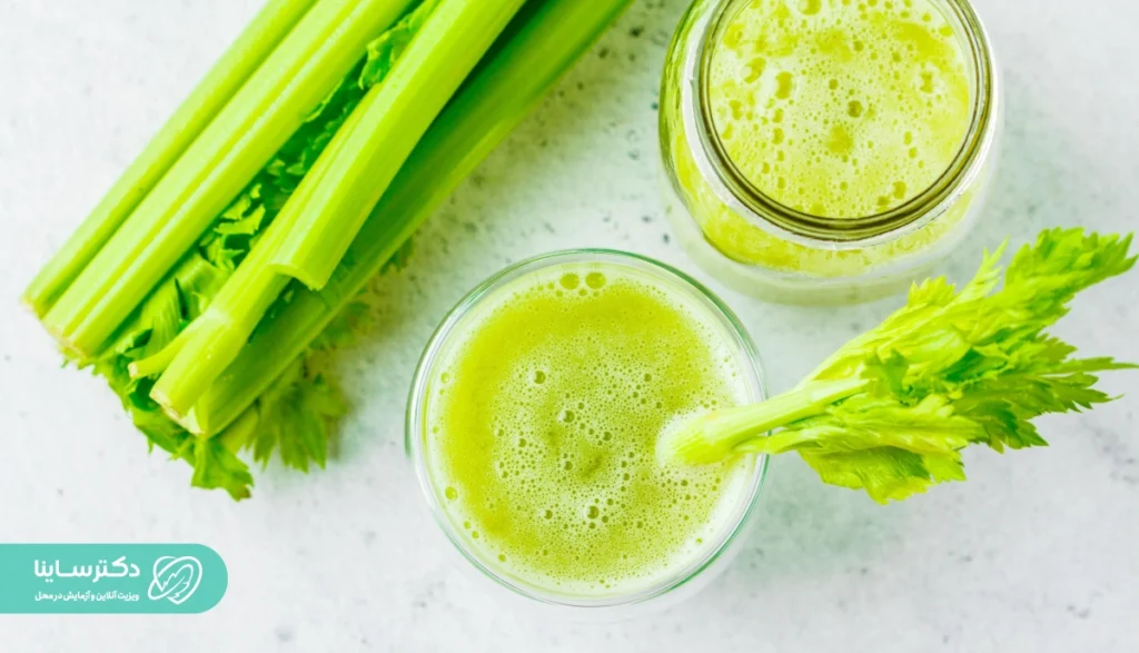 آب کرفس برای دفع سنگ کلیه